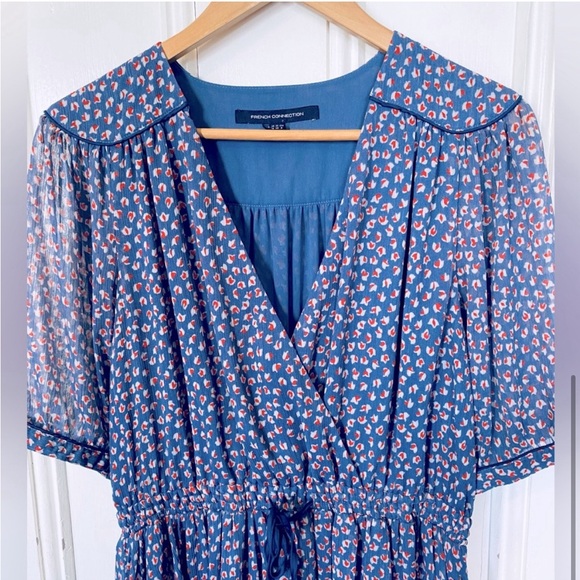 FRENCH CONNECTION floral sheer dress - Picture 2 of 5
